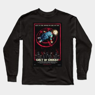 Cult of Chucky Movie Poster Long Sleeve T-Shirt